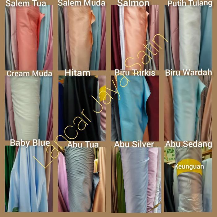 "New" bahan - kain satin Velvet / Kain Satin Velvet/1 meter
