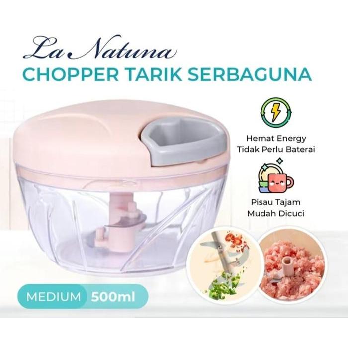 "New" (RDM) Chopper Dapur Alat Blender Tarik Manual Multifungsi / Blender Daging dan Bumbu