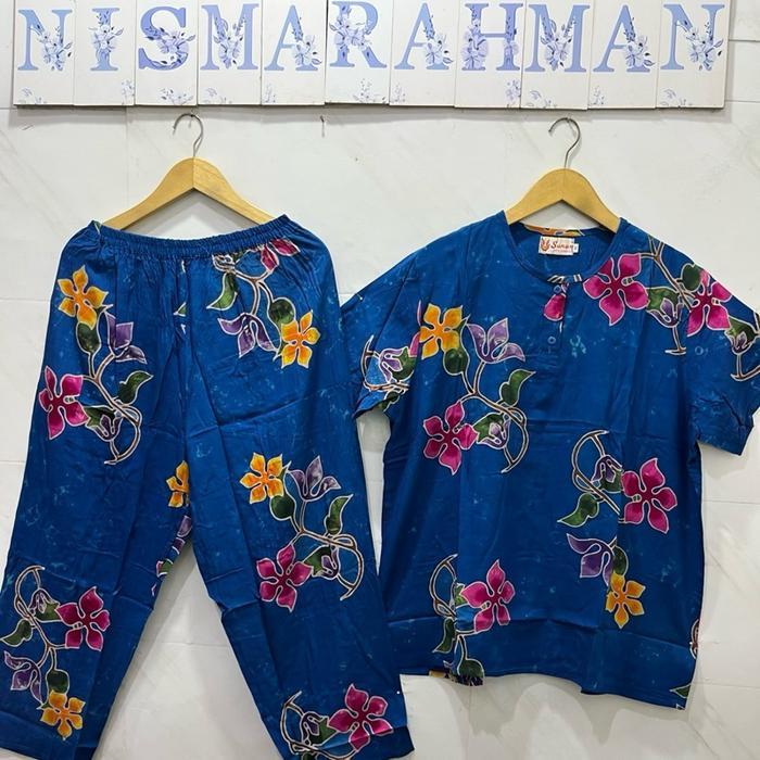 Cp Batik Sunan Ori Xl - Jumbo T. Pendek Celana Panjang Ld 120Cm