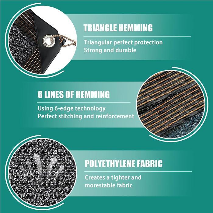 "New" Paranet 90% Anti-UV Jaring/Jaring Paranet/ Paranet Shading Net /Garden Sunshade Net /Jaring
