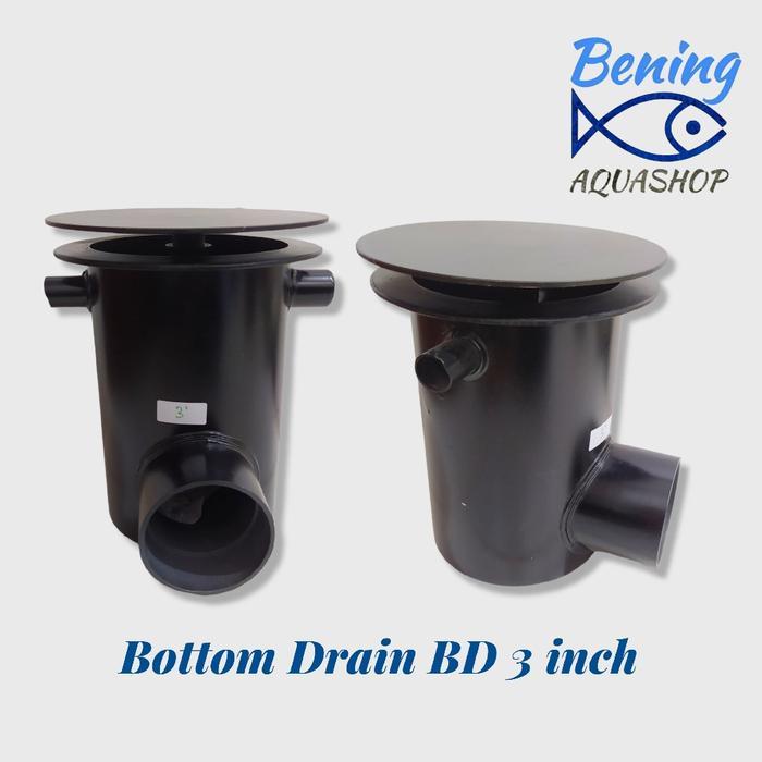 Bd (Bottom Drain) Kolam Ikan 3" Pipa Samping