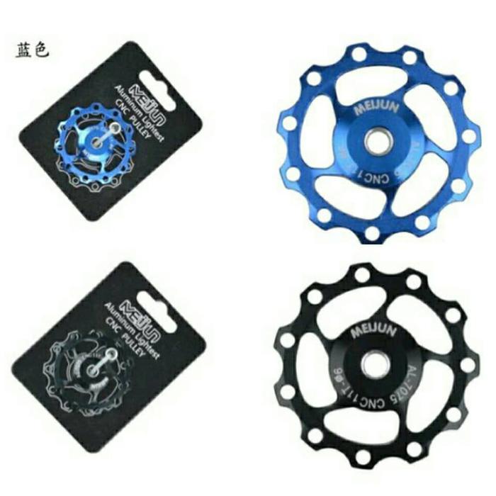 PULLEY RD BEARING SEPEDA / PULLEY RD CNC ALLOY 11T