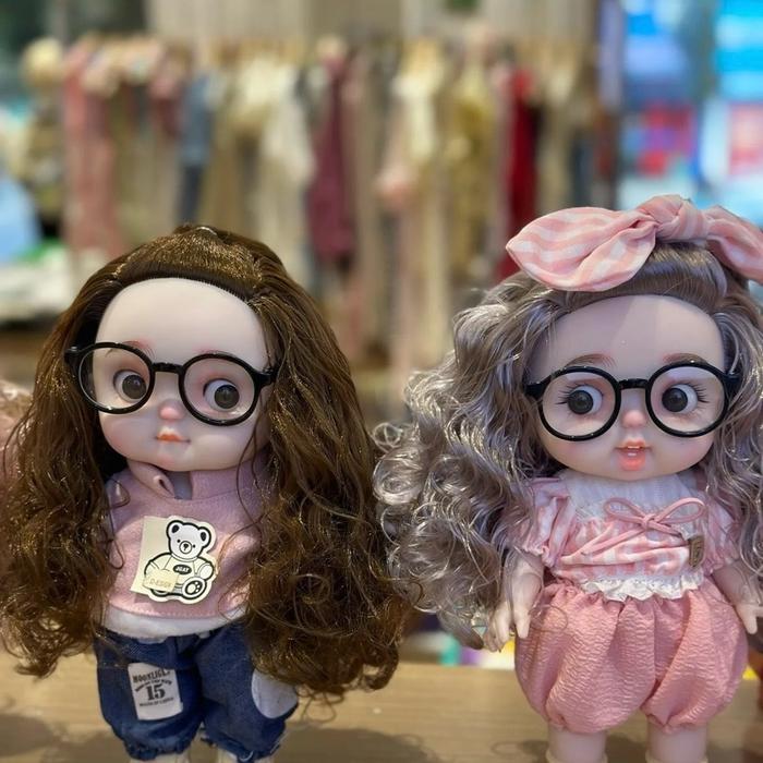 Mainan Boneka LAKUKU BJD 28cm, boneka korean head premium doll, kado ulang tahun viral