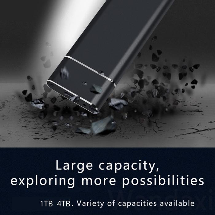 Ssd Laptop Portable Ssd External Ssd Eksternal 2Tb Ssd Eksternal Dengan Kapasitas 4Tb Usb 3.1 C