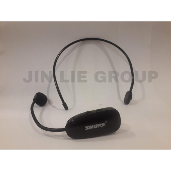 MIC SHURE SH 02 WIRELESS BANDO CLIP ON IMAM MASJID