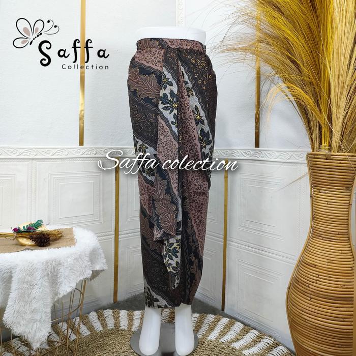 s7 rok lilit instan batik modern/rok lilit batik instan/rok