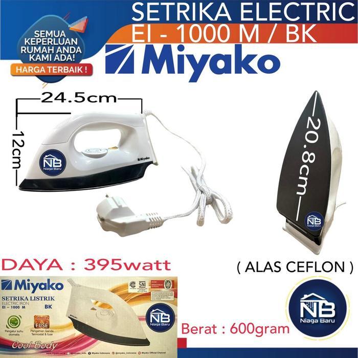Setrika Miyako EL 1000 M EL1000M Setrika Listrik