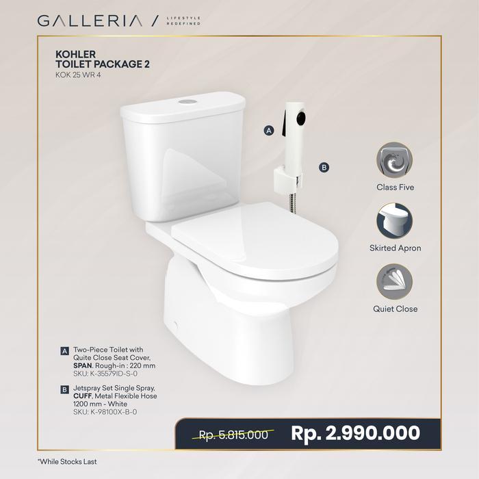 Kohler Toilet Package / Kohler Paket Kloset