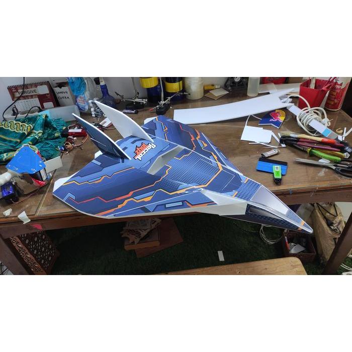 RC PLANE "ALPHA JET MK2" LASER CUT PUZZLE KIT