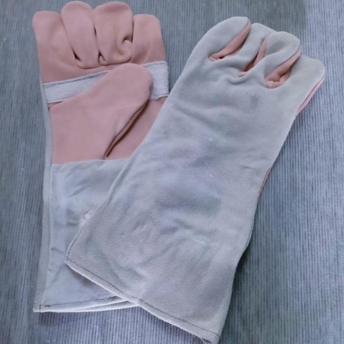 SAFETY LEATHER GLOVE Sarung Tangan Welding Las Kovet Suede
