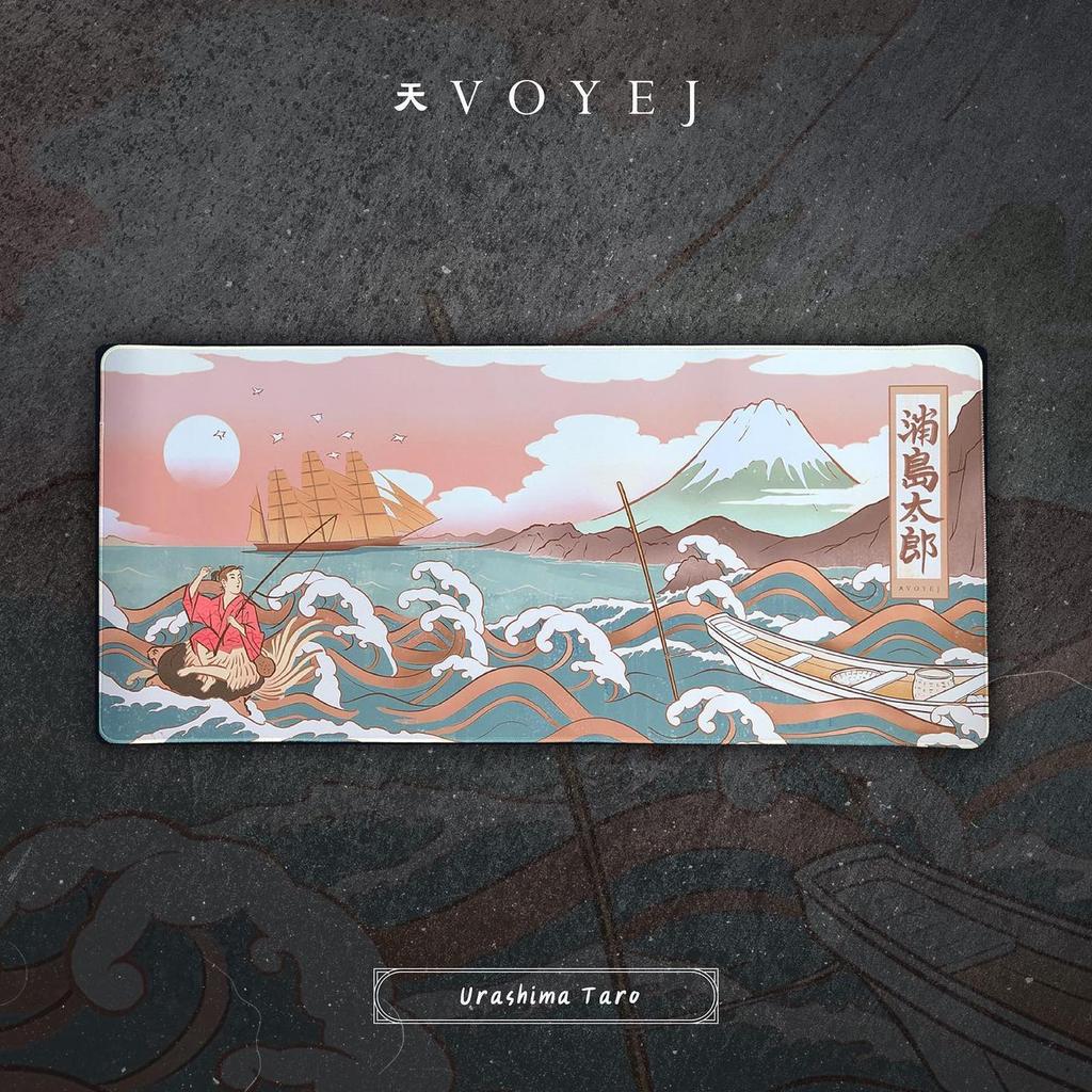 Tenjin Scrollworks x Voyej - URASHIMA TARO Deskmat