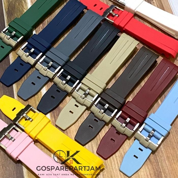 STRAP TALI JAM RUBBER MELENGKUNG 20 MM