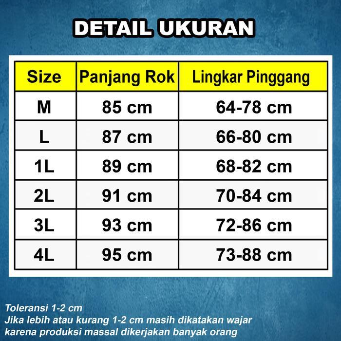 ROK SEKOLAH JUMBO REMPEL PANJANG SD MI SERAGAM SEKOLAH
