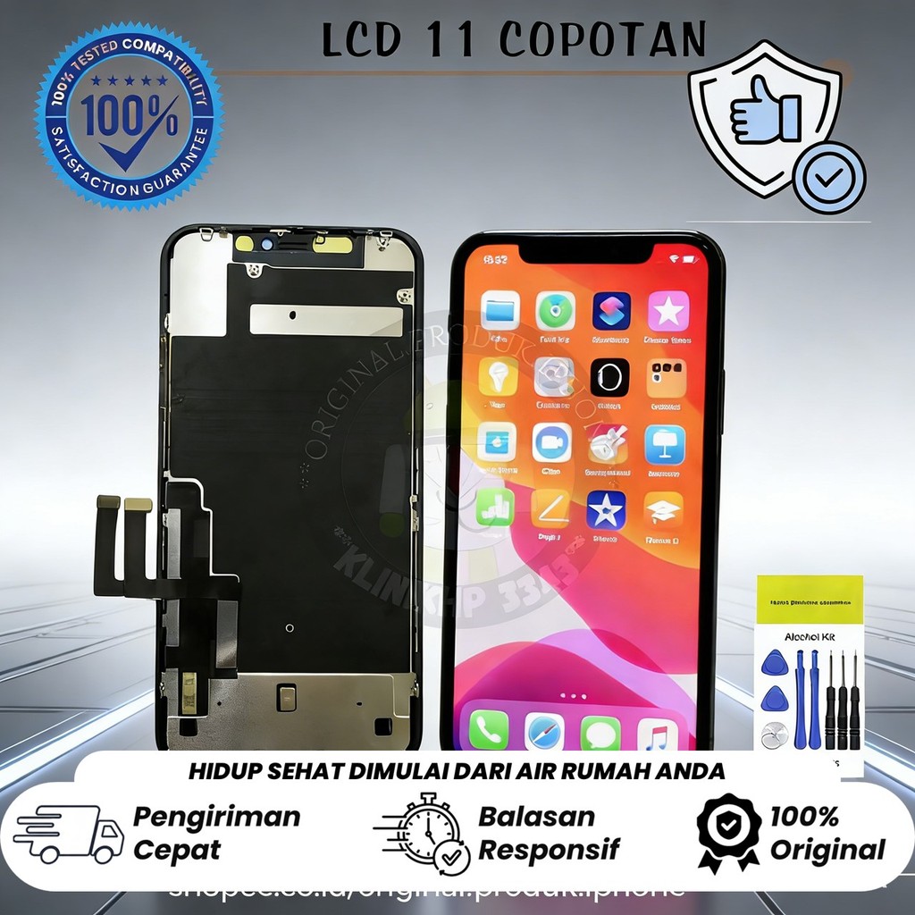 Part LCD iPhone 6 6s 7 8 Plus Original Look - 100% ORIGINAL