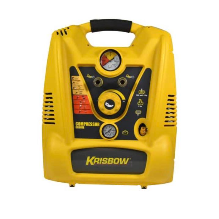 Krisbow Kompresor Angin Oil Free 2hp 8bar