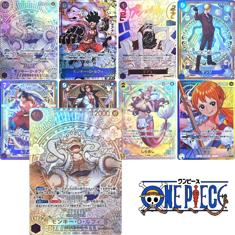 Monkey D Luffy Nefertari D Vivi Nami Diy Homemade Xtreme Collection Card Christmas Thday Gift Game