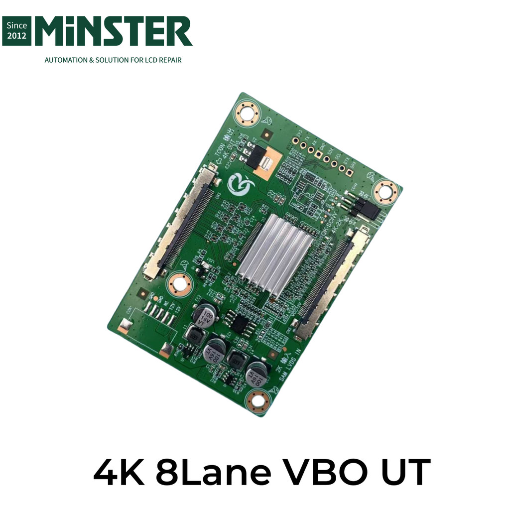 QK-6M58C 2K to 4K LVDS Converter Adapter Board Card Plate for Sony LCD LED TV Screen Panel Display