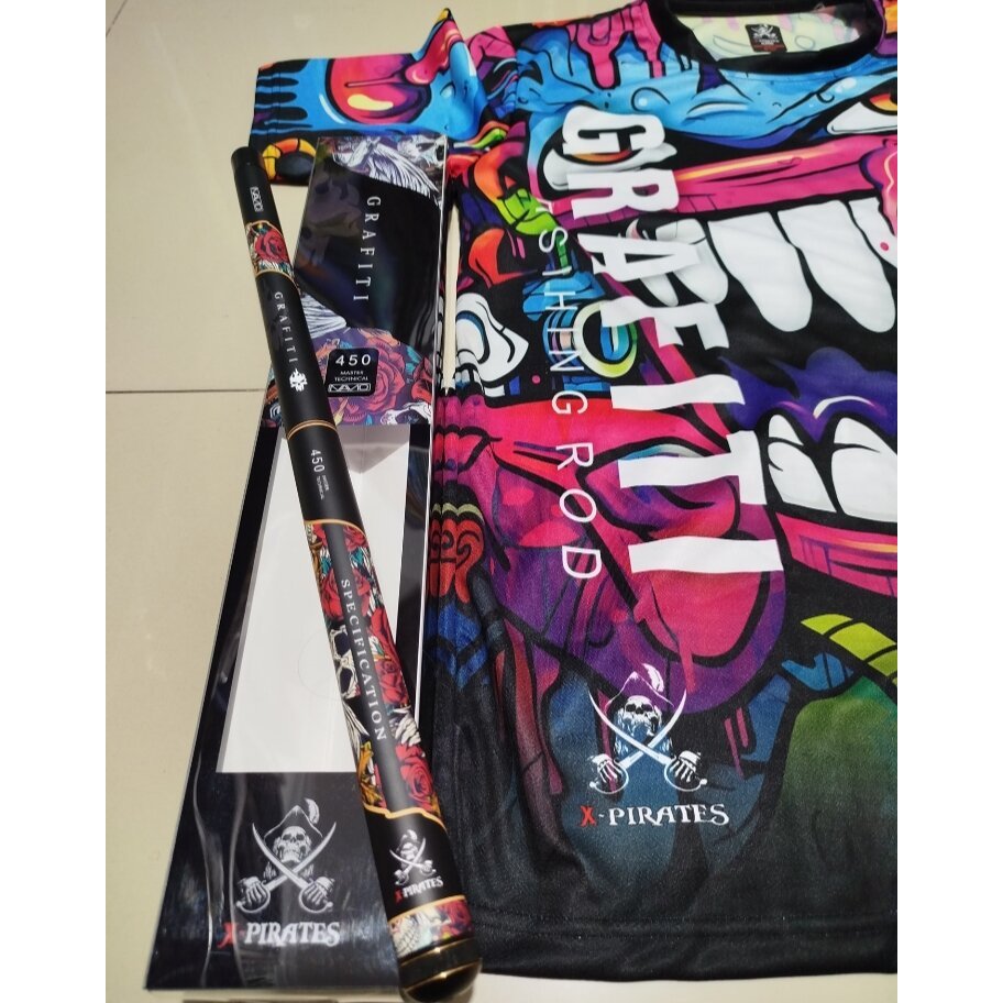 TEGEK GRAFITI XPIRATES 360 & 450 BONUS JERSEY