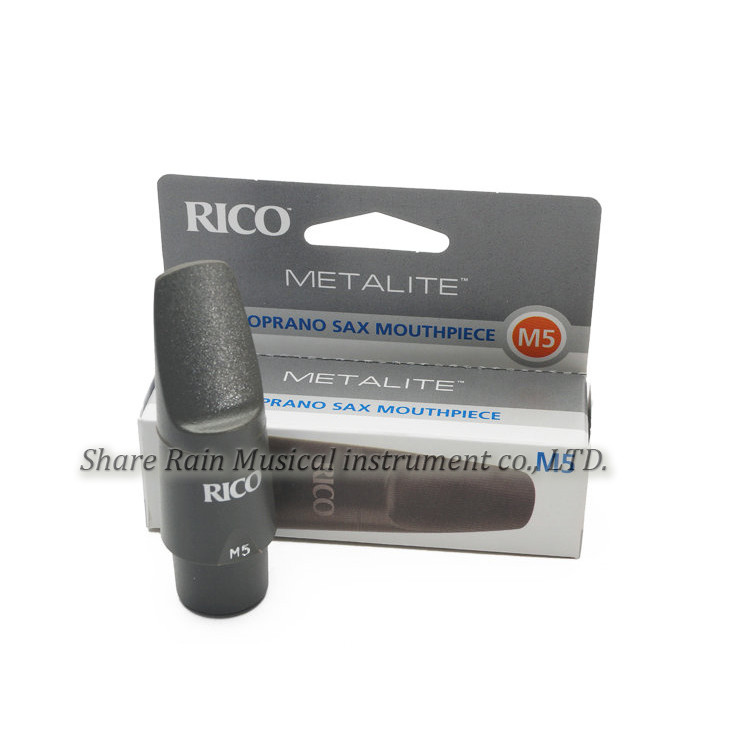 RICO Bb soprano saxphone plastic mouthpiece M5 M7 close to the metal mouthpiece