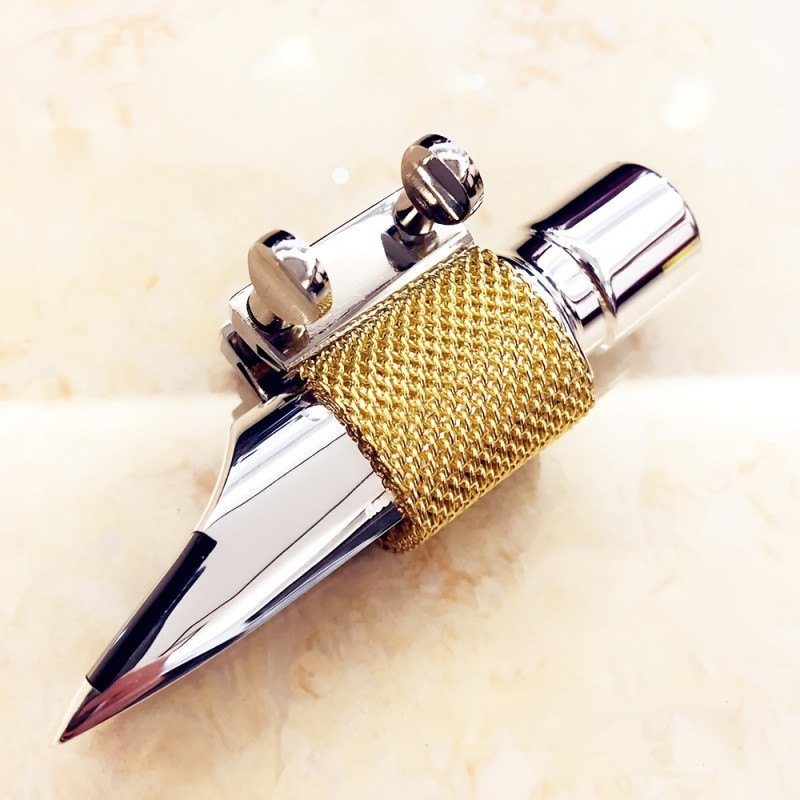 Alto saxophone metal mouthpiece tie, chain model, suitable for alto saxophone metal mouthpiece