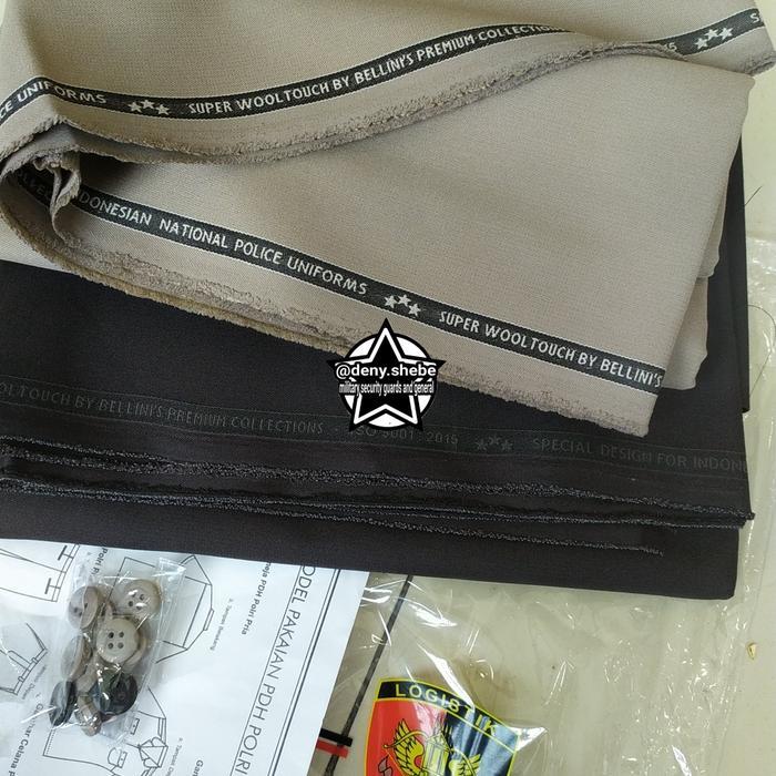 Kain Super Woll Jatah Polri