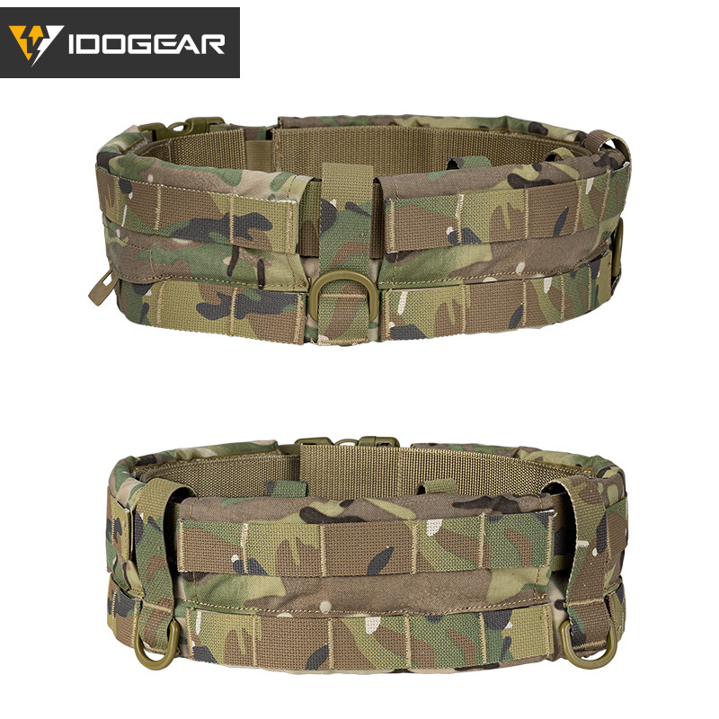 IDOGEAR Tactical Belt MRB Modular Rigger's Belt Quick Release MOLLE MC 3424