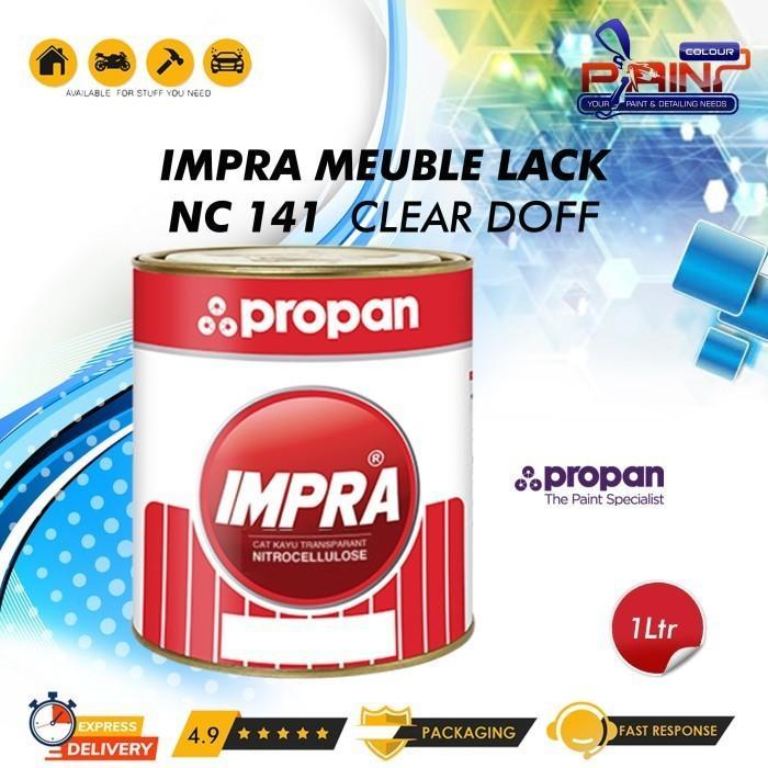 MELAMIN IMPRA MEUBLE LACK NC 141 CLEAR GLOSS DOFF / 1 LITER PROPAN