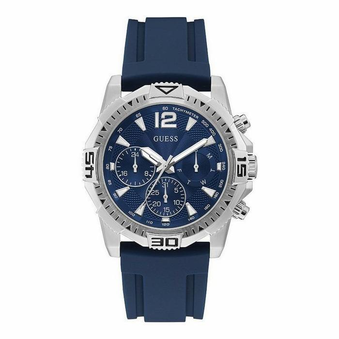 Jam Tangan Pria Guess Gw0211G1 Strap Rubber Original