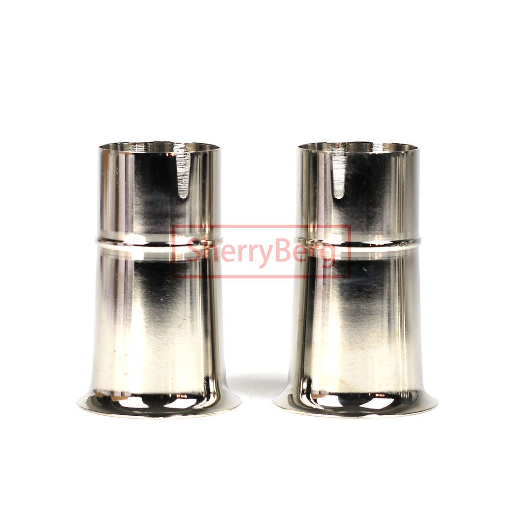 SherryBerg karb Carby Stacks for Bug/Beetle/vw/ 45dcoe air horn Velocity Stacks 45 DCOE Weber/EMPI