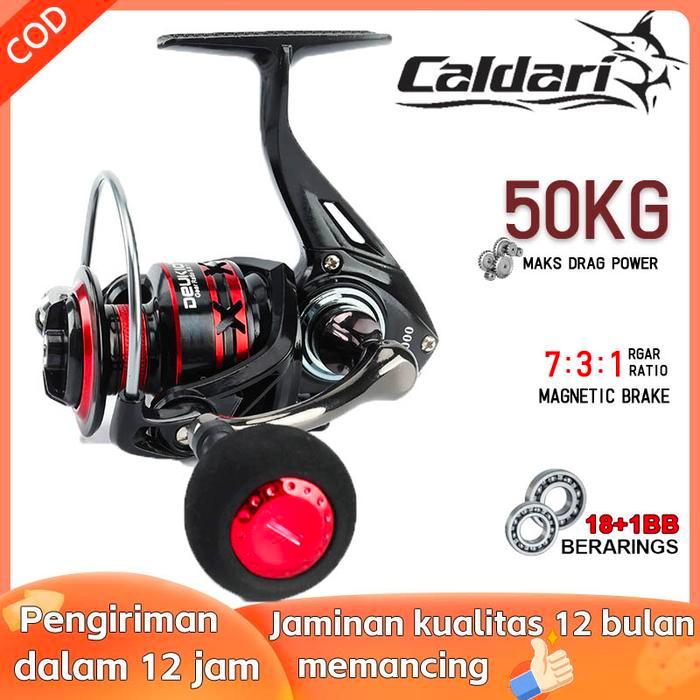 Caldari Reel Pancing Logam Penuh Reel Spinning Mesin Mancing Casting Fishing Reel