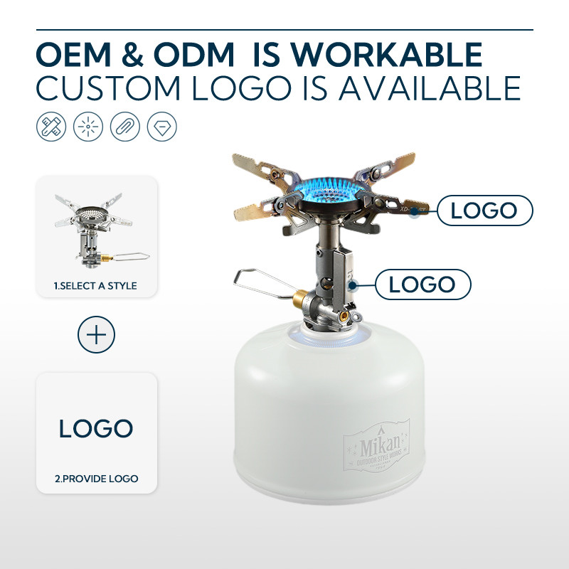 CAMPINGMOON XD-2F Outdoor Portable Voltage Stabilized Integrated Gas Stove High Power Windproof