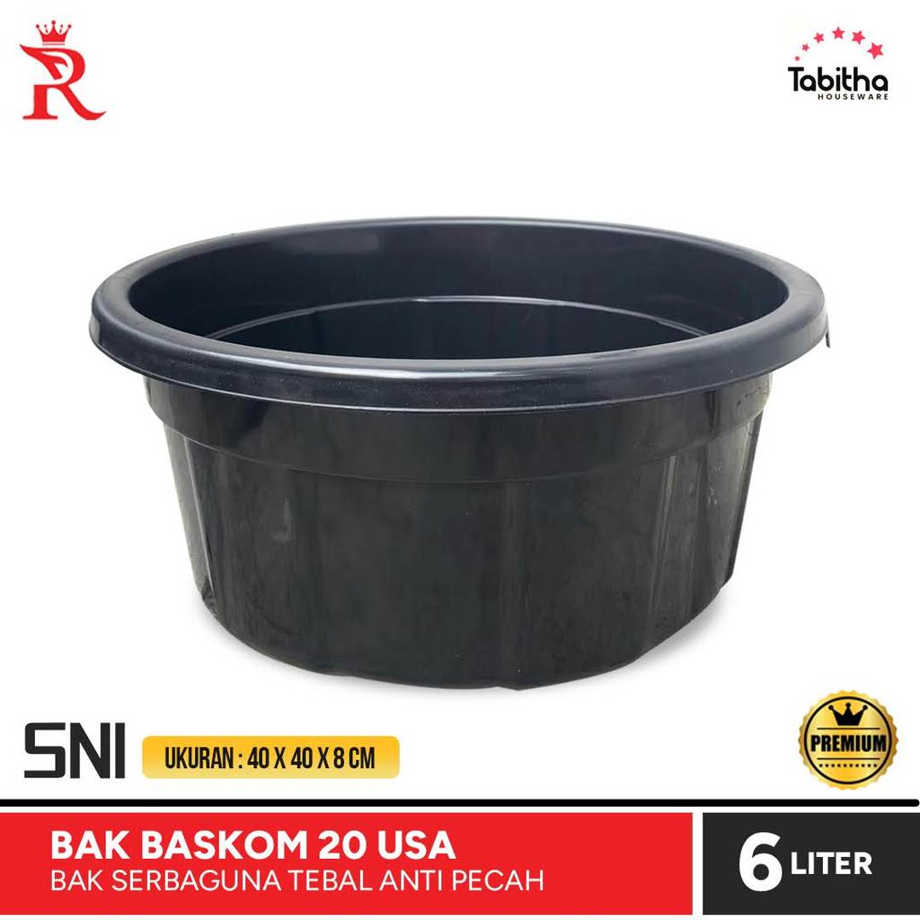 Bak Jolang Baskom 20 USA Tabitha Hitam