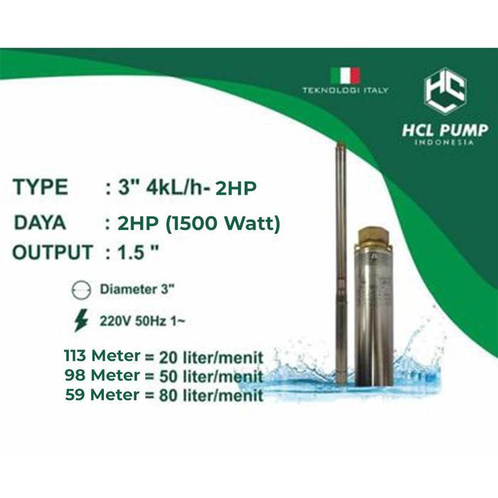 HCL 3 SDM 4/28 2hp 1,5" submersible pump 3SDM 2 hp 1,5 inch