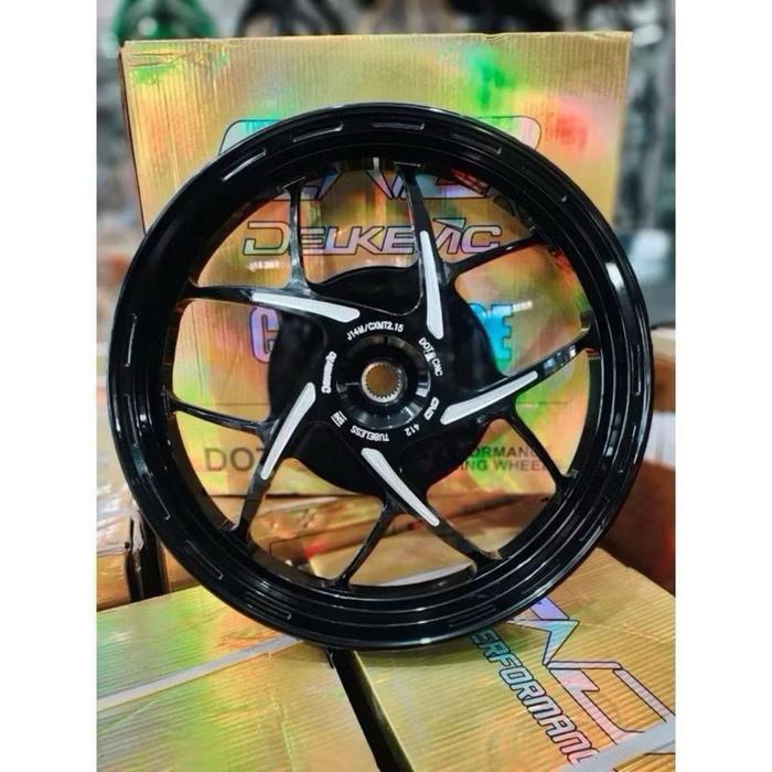 Delkevic Dnd Velg/Pelak Racing Cnc Y Speed Uk 185_215/14 Motor Beat Scoopy Vario125/150 / Mio Sporty