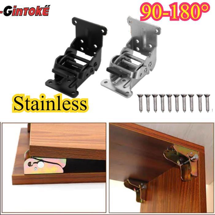 90 180 Derajat Engsel Kaki Meja Lipat/Braket Siku Kaki Meja Lipat/ Engsel Siku Kaki Meja Lipat
