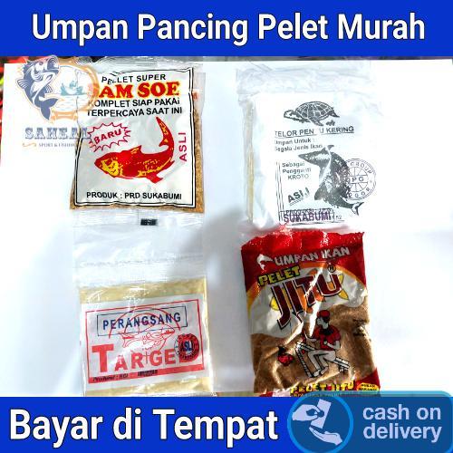 Umpan Pancing Pelet Ikan Mas - Nila Super Murah / Paket Pelet Pancing Ikan