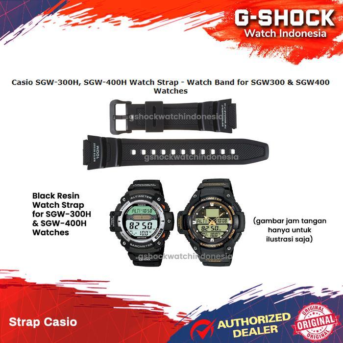 Ready Tali Strap Casio SGW-300H SGW300H SGW-400H SGW400H Original