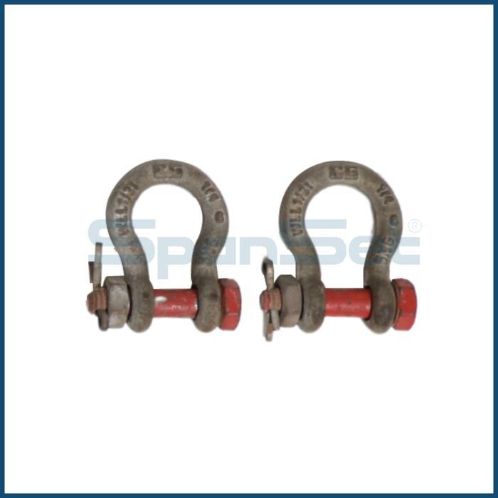 [G2130-1/4] CROSBY Bow Shackle G2130 1/4 Inch, Segel Omega