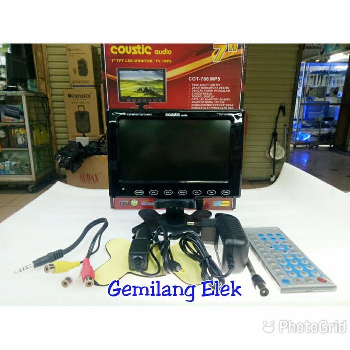 Ready TV MONITOR LED COUSTIC COT-766 MP5 USB 7 INCH