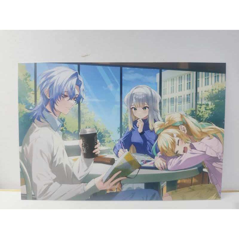 Nijisanji Mitarashi Dango Nijisanji Postcard Original Japan