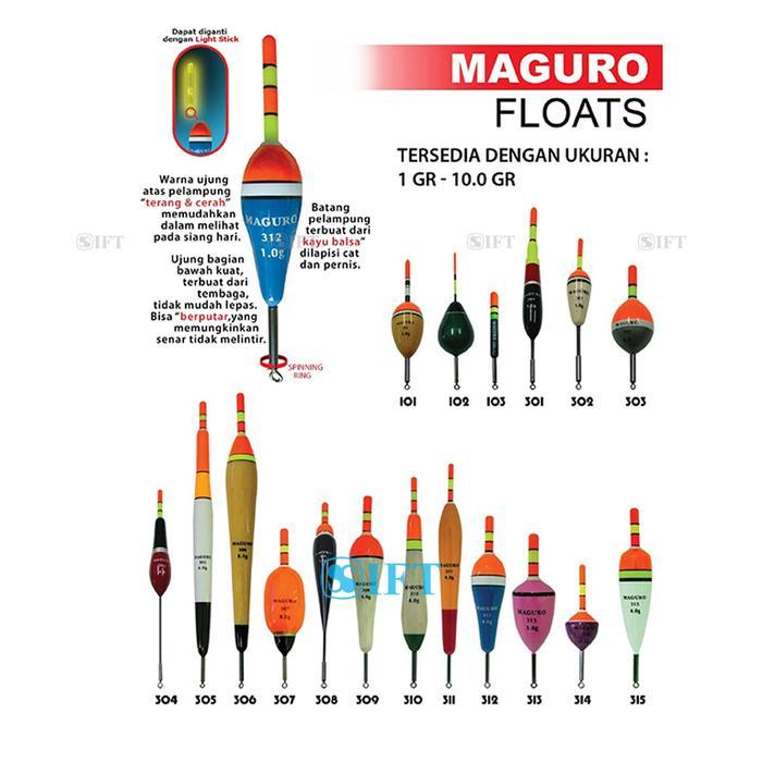 Pelampung MAGURO 101 FLOAT Pancing