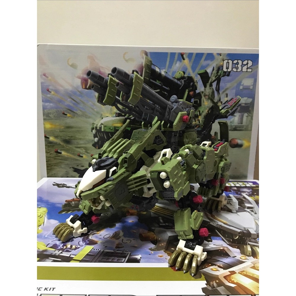 BT Building Blocks ZOIDS RZ-041 Liger ZERO Panzer 1:72 Scale Full Action Plastic Kit Assemble Model