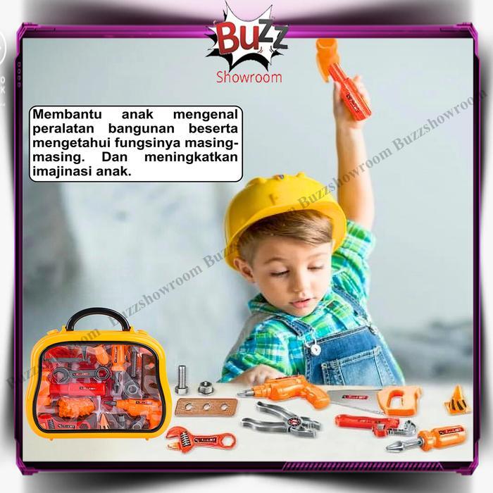 ToolBox Tools set toys mainan alat perkakas obeng Engineering Tool Box