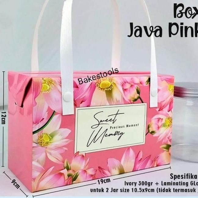 DUS BOX KOTAK KUE JAVA PINK