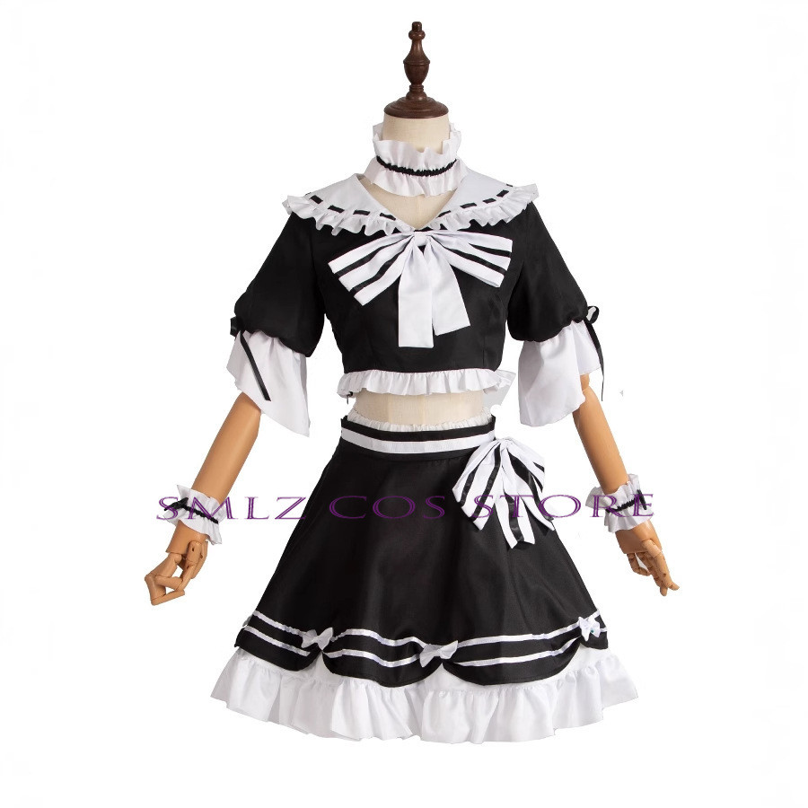 Maid Kasugano Sora Cosplay Anime Yosuga No Sora Cosplay Costumes Women Sexy Apron Dress Outfit