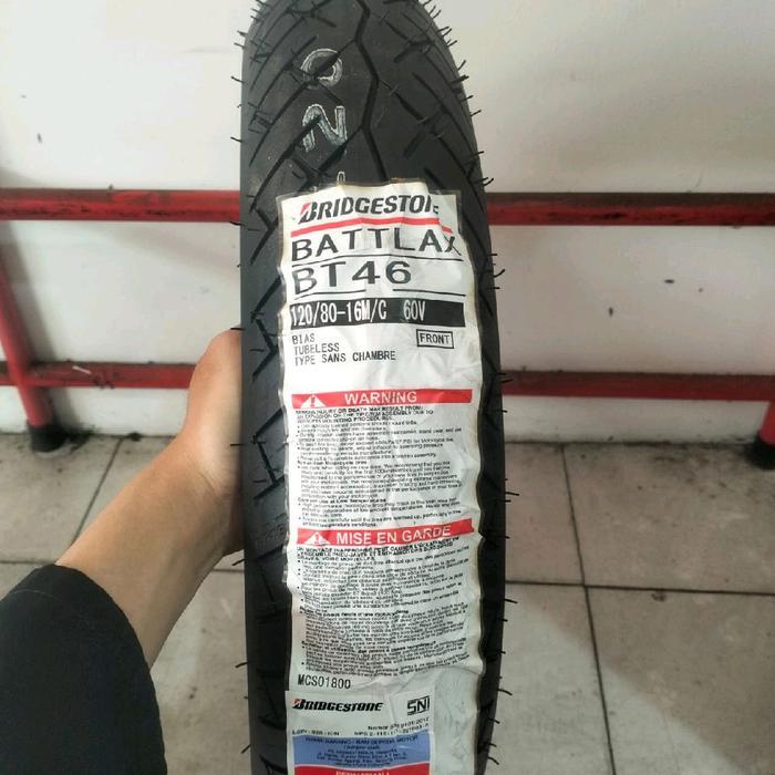 Ban Luar Bridgestone Battlax Bt45 Ukuran 120/80- 16
