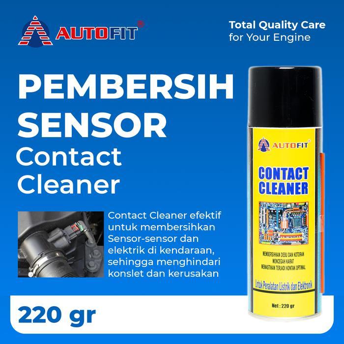 Autofit Contact Cleaner 220gr Pembersih Komponen Sensor Motor Mobil Elektrik Elektronik Sensor MAF