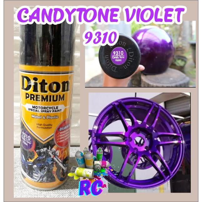 PROMO Diton Premium Candy Tone Violet 9310 (Ungu Candy) cat semprot