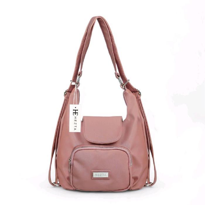 Elizabeth - Tas Ransel 2 In 1 Wanita Kekinian Model Kantong Depan