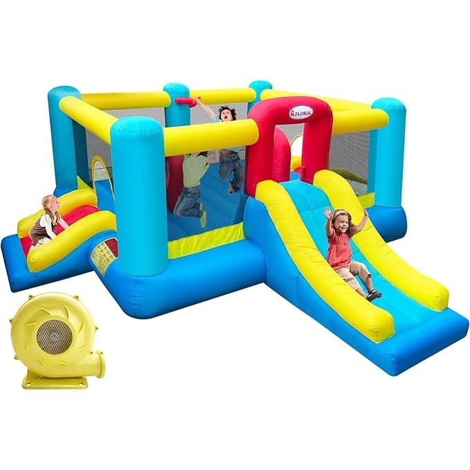 AirMyFun Big Inflatable Bounce House for Party,17.9ft x 16.25ft,